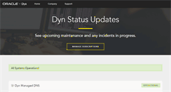 Desktop Screenshot of dynstatus.com