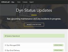 Tablet Screenshot of dynstatus.com